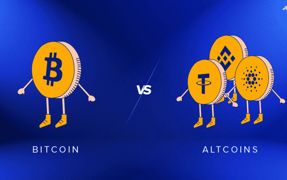 difference between Bitcoin and altcoins